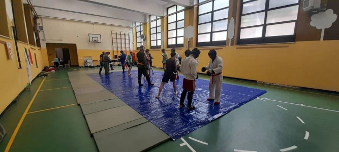 Семинар по рукопашному бою в Италии
