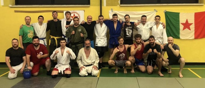 Семинар по рукопашному бою в Италии