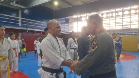 Семинар по рукопашному бою в Каракасе